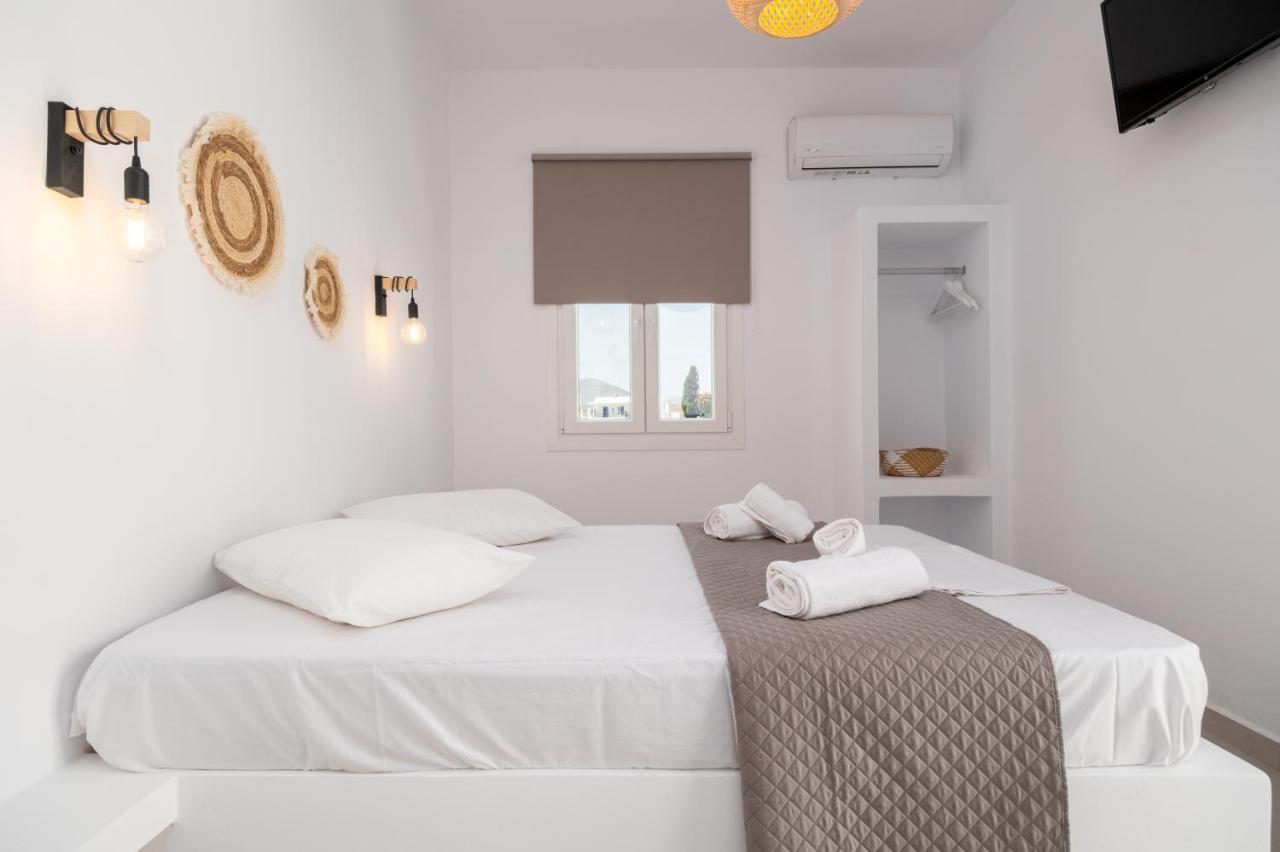 Althea Paros Aparthotel เนาซา ภายนอก รูปภาพ