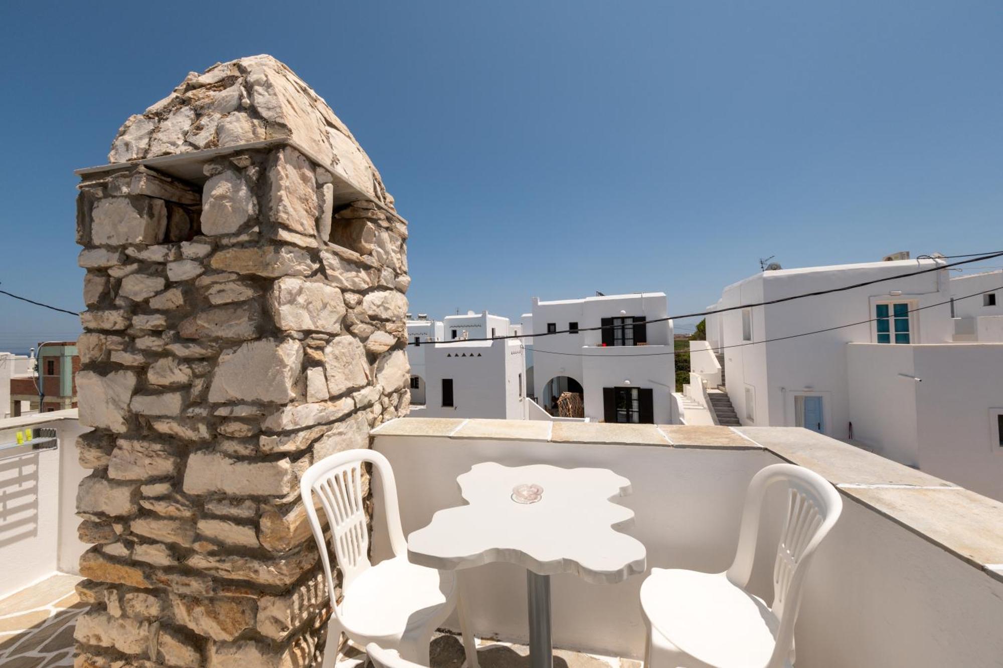 Althea Paros Aparthotel เนาซา ภายนอก รูปภาพ